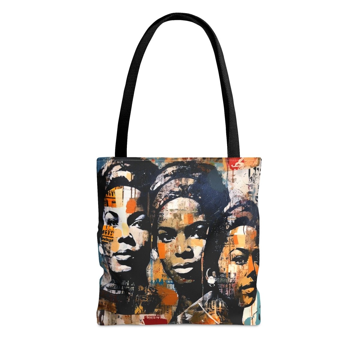 Collage Women Tote Bag - Afrocentric Art by The Trini Gee