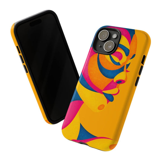 Colorful Face Phone Case - Afrocentric Art by The Trini Gee