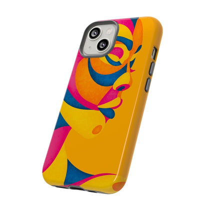 Colorful Face Phone Case - Afrocentric Art by The Trini Gee