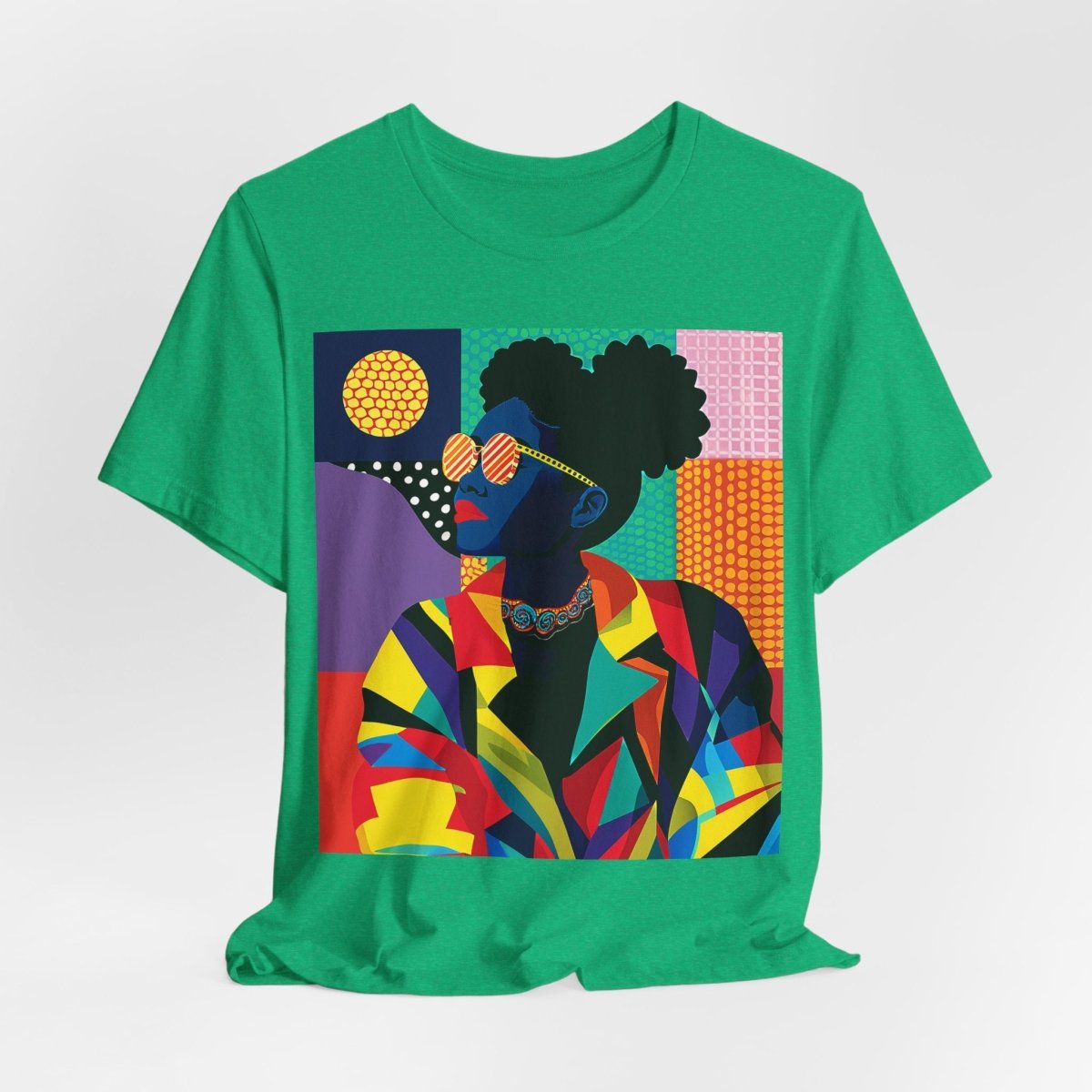 Colorful Geometrics Shirt - The Trini Gee