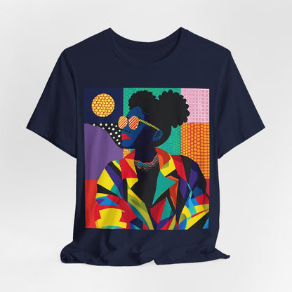Colorful Geometrics Shirt - The Trini Gee