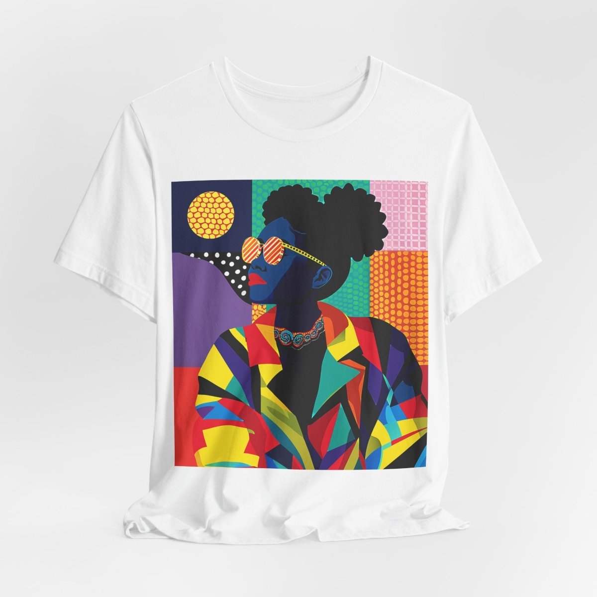 Colorful Geometrics Shirt - The Trini Gee