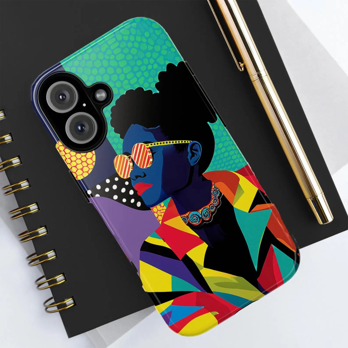 Colorful Woman Phone Case - The Trini Gee