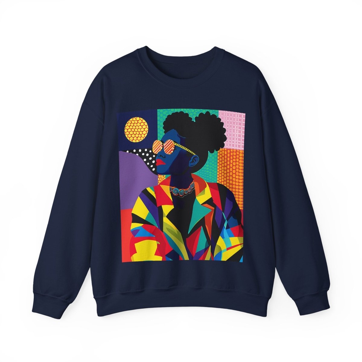 Colorful Woman Sweatshirt - The Trini Gee