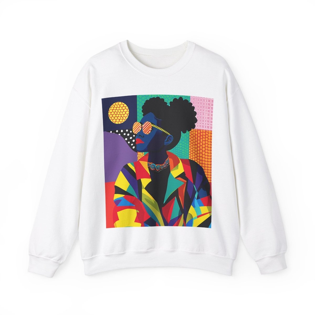 Colorful Woman Sweatshirt - The Trini Gee