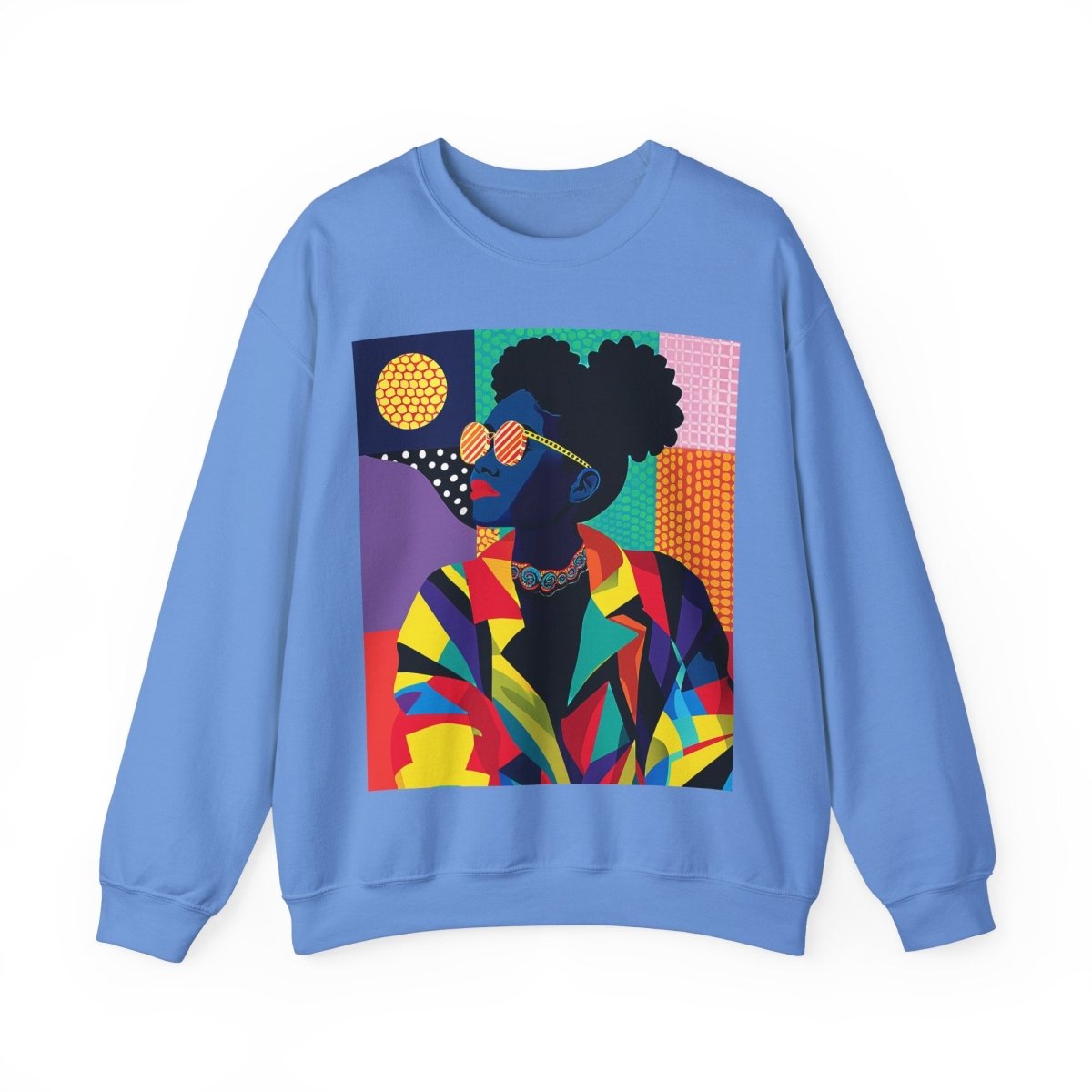 Colorful Woman Sweatshirt - The Trini Gee