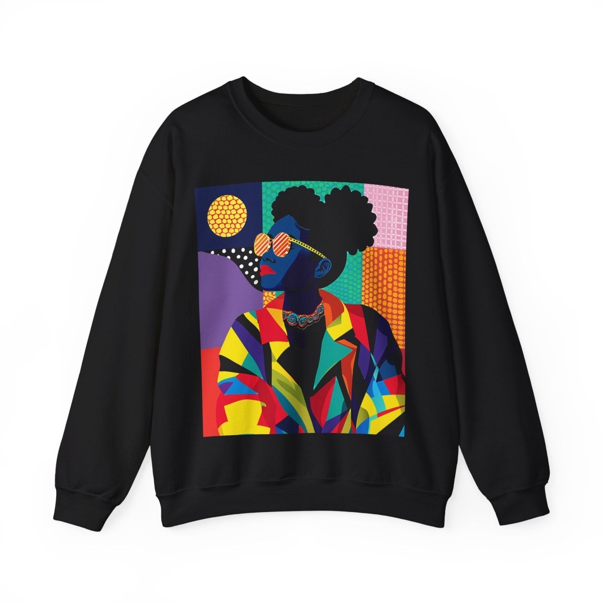 Colorful Woman Sweatshirt - The Trini Gee