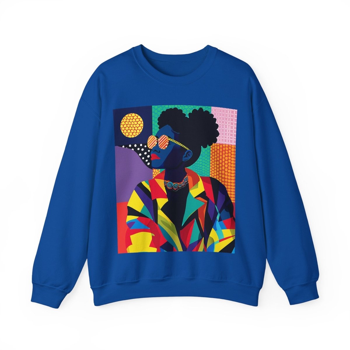 Colorful Woman Sweatshirt - The Trini Gee