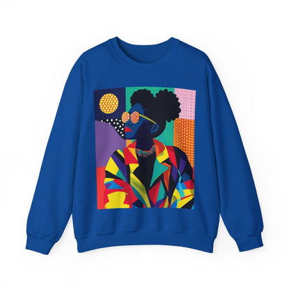 Colorful Woman Sweatshirt - The Trini Gee