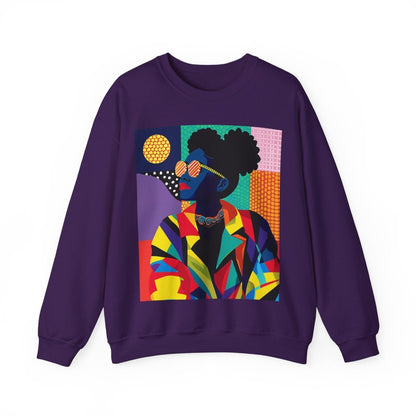 Colorful Woman Sweatshirt - The Trini Gee