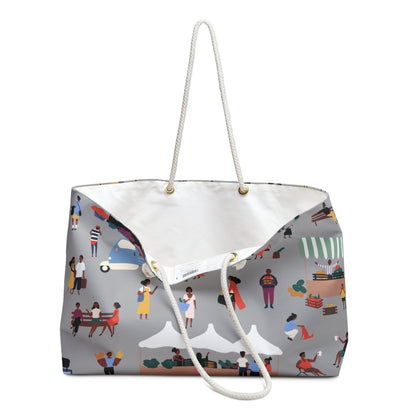 Community Market Weekender Bag - The Trini Gee