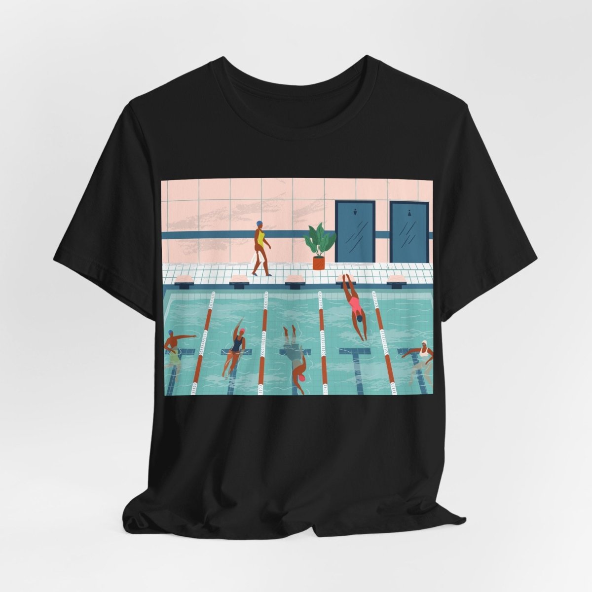 Community Pool Shirt - Afrocentric Art by The Trini Gee