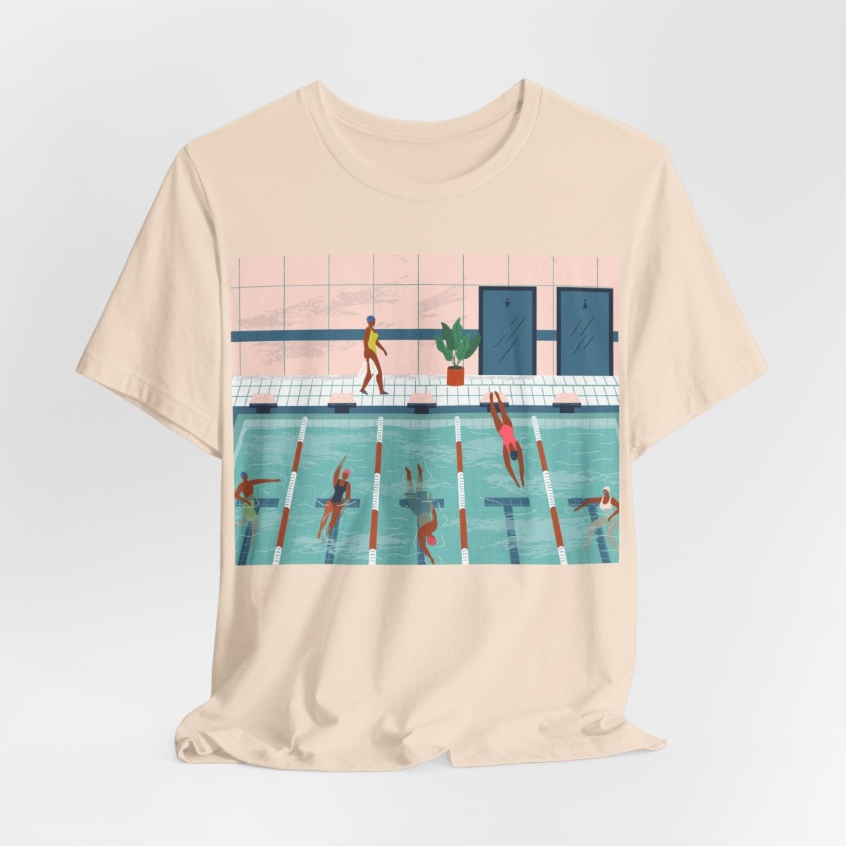 Community Pool Shirt - Afrocentric Art by The Trini Gee