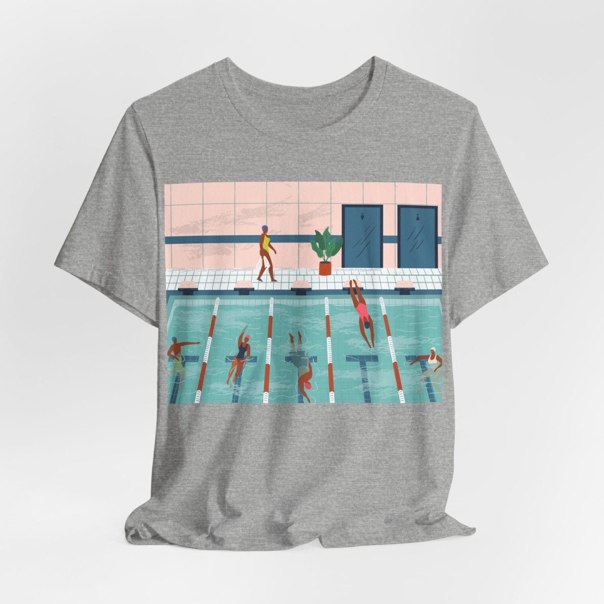 Community Pool Shirt - Afrocentric Art by The Trini Gee