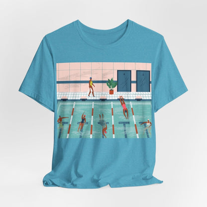 Community Pool Shirt - Afrocentric Art by The Trini Gee