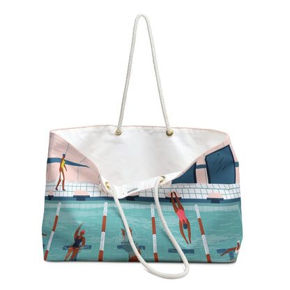 Community Pool Weekender Bag - Afrocentric Art by The Trini Gee