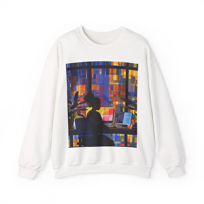 Computer Girl Shirt - Afrocentric Art by The Trini Gee