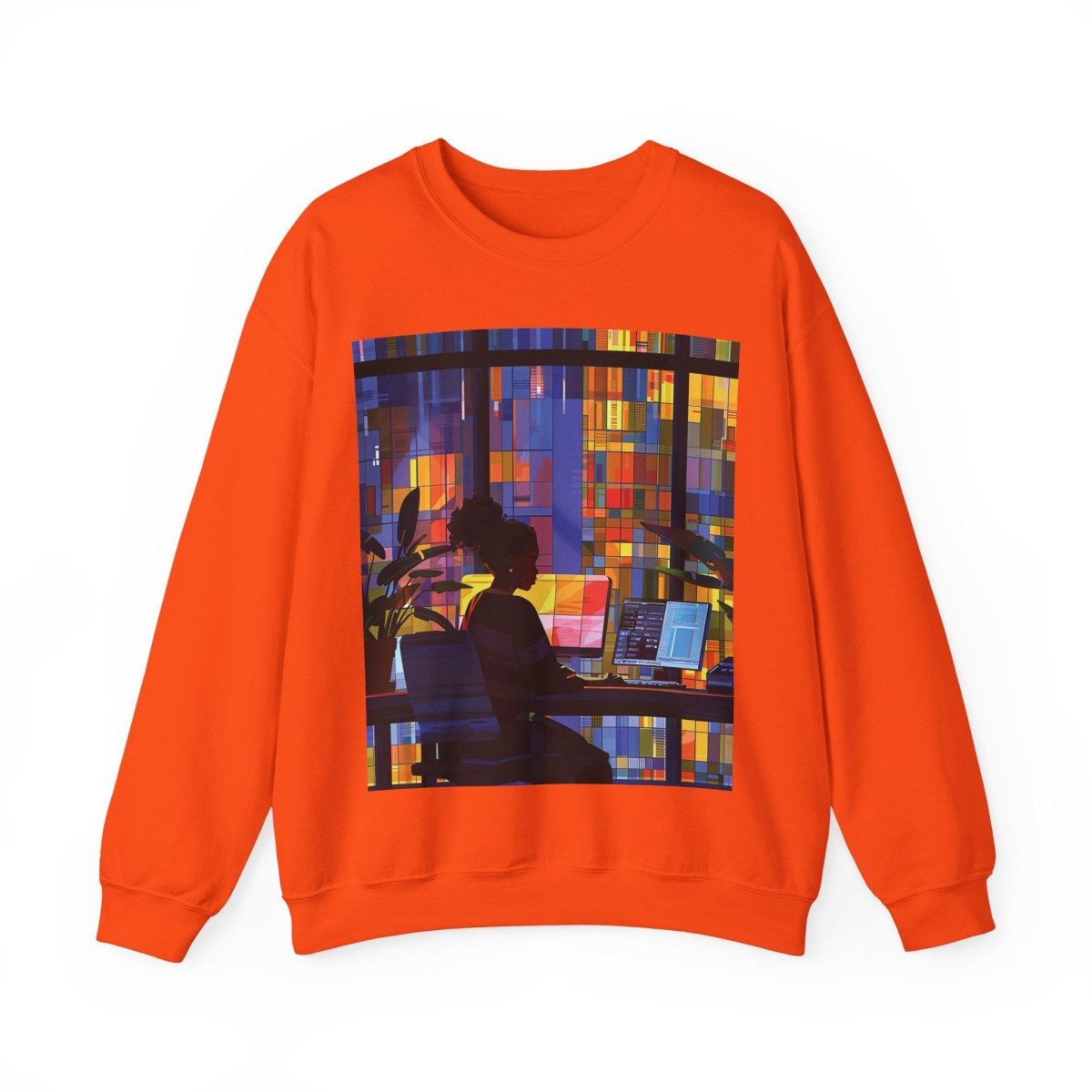 Computer Girl Shirt - Afrocentric Art by The Trini Gee