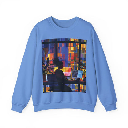 Computer Girl Shirt - Afrocentric Art by The Trini Gee