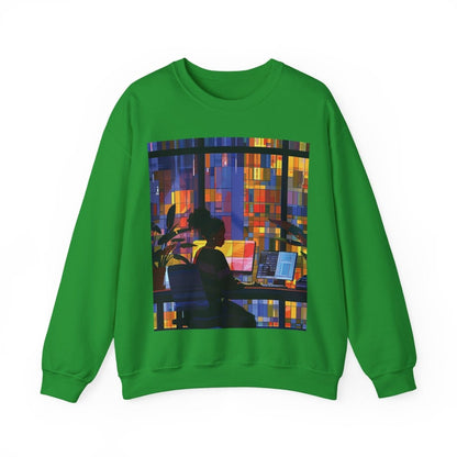 Computer Girl Shirt - Afrocentric Art by The Trini Gee