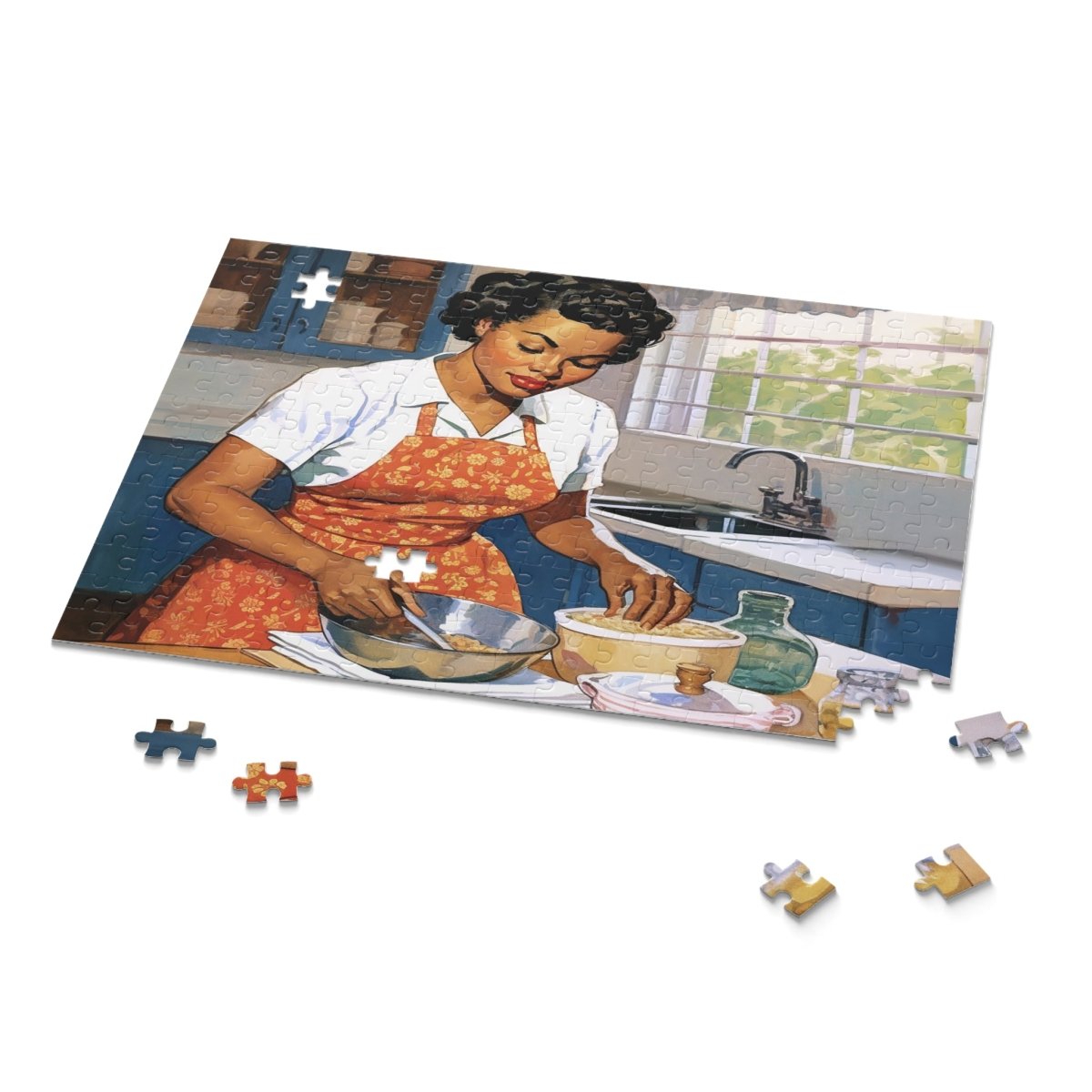 Cooking Vintage Puzzle - The Trini Gee