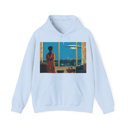 Cosmic Signal Hoodie - Afrocentric Art by The Trini Gee