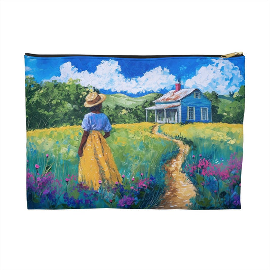 Countrycore Accessory Pouch - Afrocentric Art by The Trini Gee