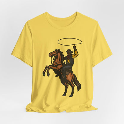 Cowboy Lasso Shirt - Afrocentric Art by The Trini Gee