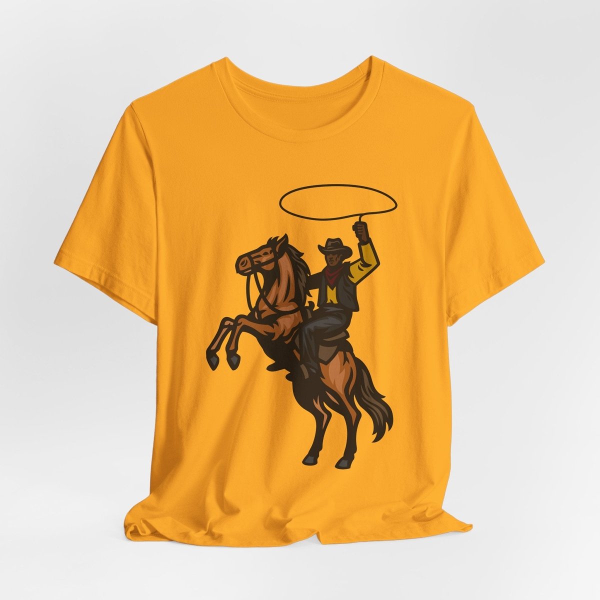 Cowboy Lasso Shirt - Afrocentric Art by The Trini Gee