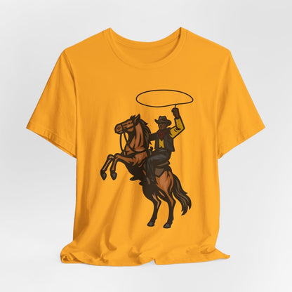 Cowboy Lasso Shirt - Afrocentric Art by The Trini Gee