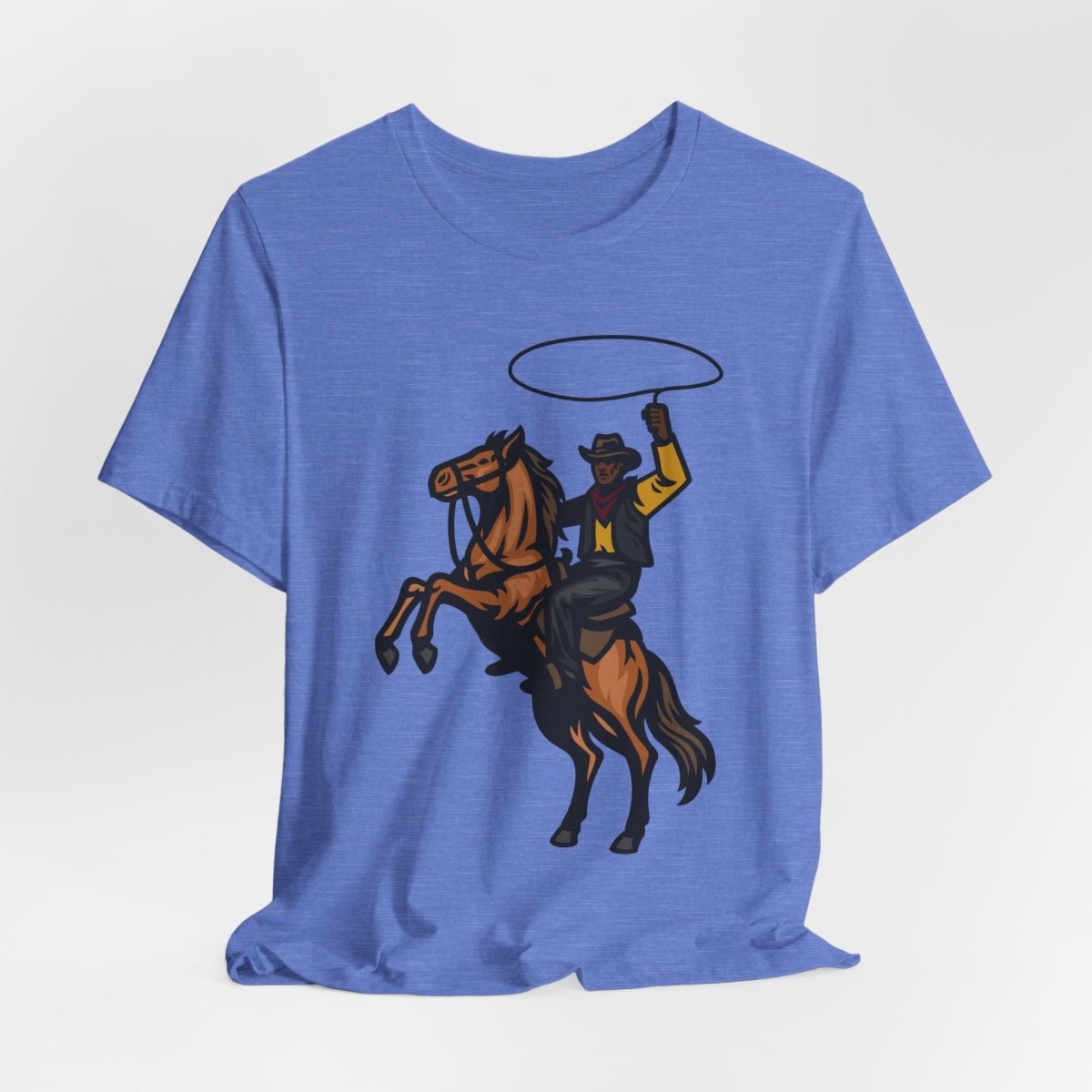 Cowboy Lasso Shirt - Afrocentric Art by The Trini Gee