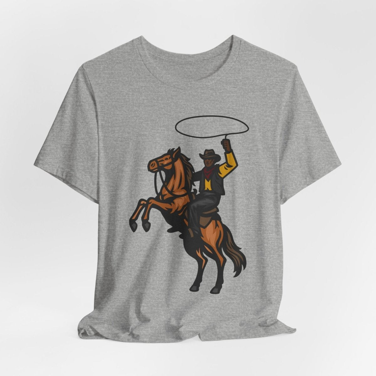 Cowboy Lasso Shirt - Afrocentric Art by The Trini Gee