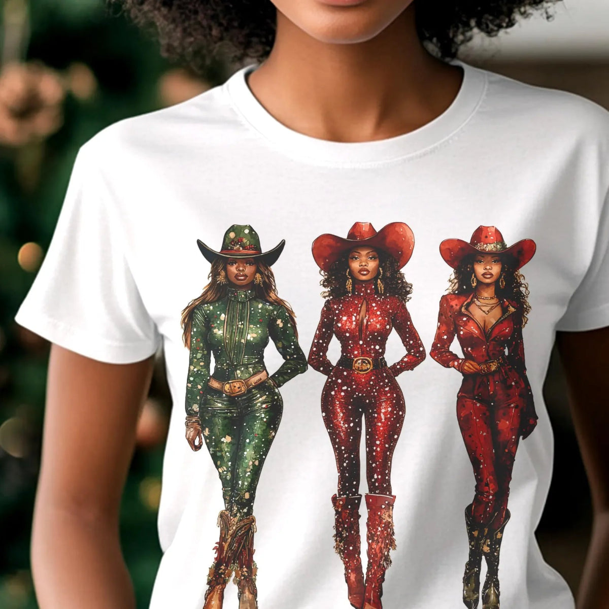 Cowgirl Christmas Shirt - The Trini Gee