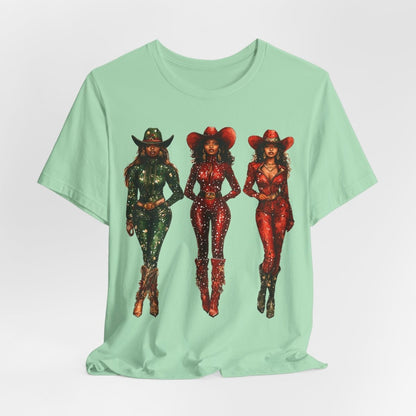 Cowgirl Christmas Shirt - The Trini Gee