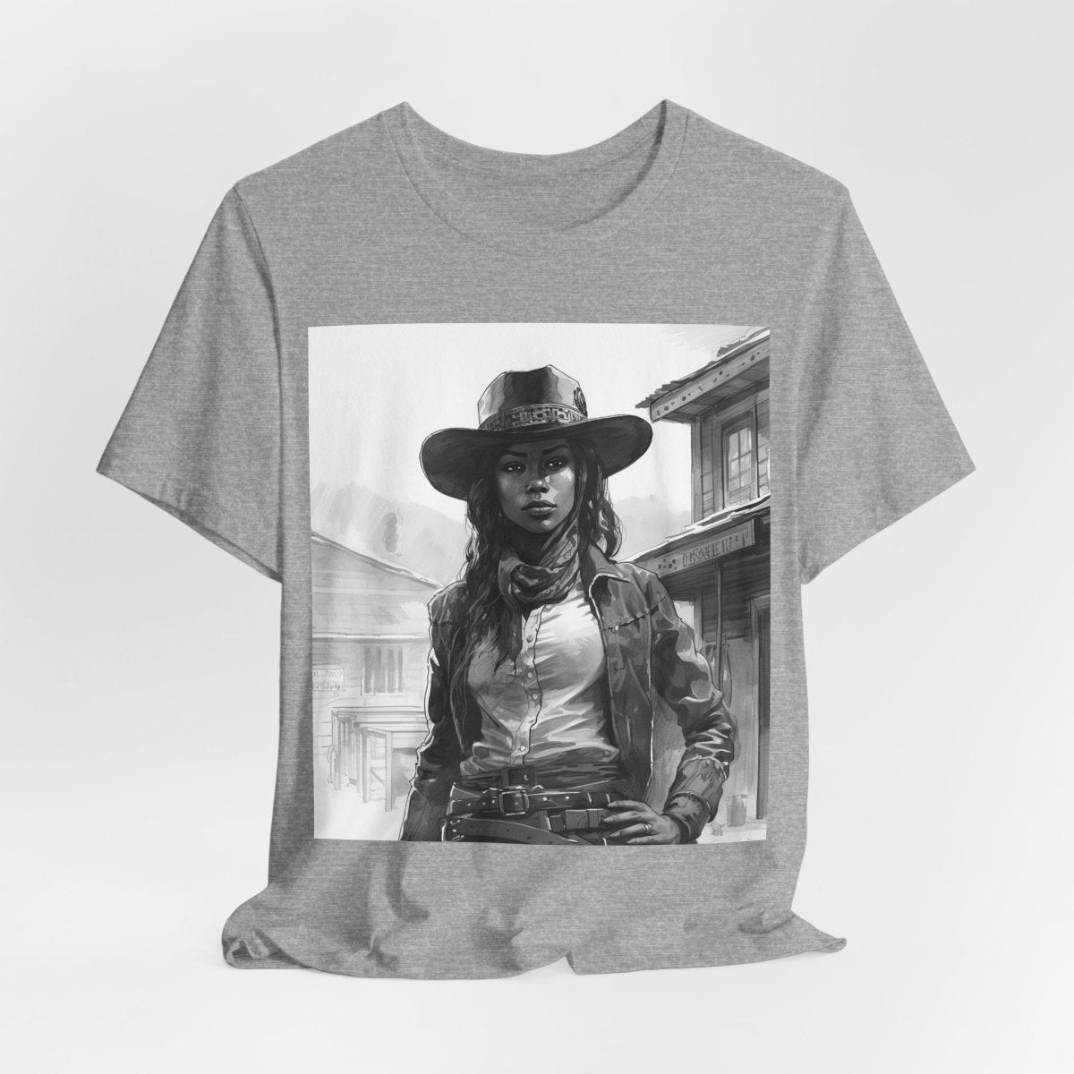 Cowgirl Shirt - Afrocentric Art by The Trini Gee
