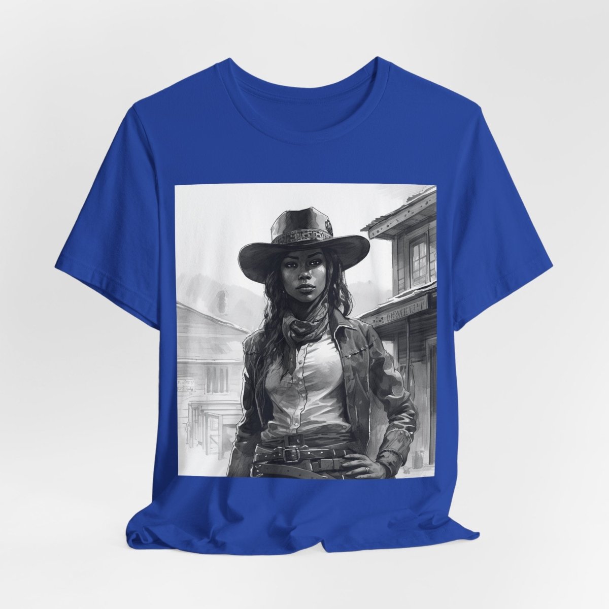 Cowgirl Shirt - Afrocentric Art by The Trini Gee