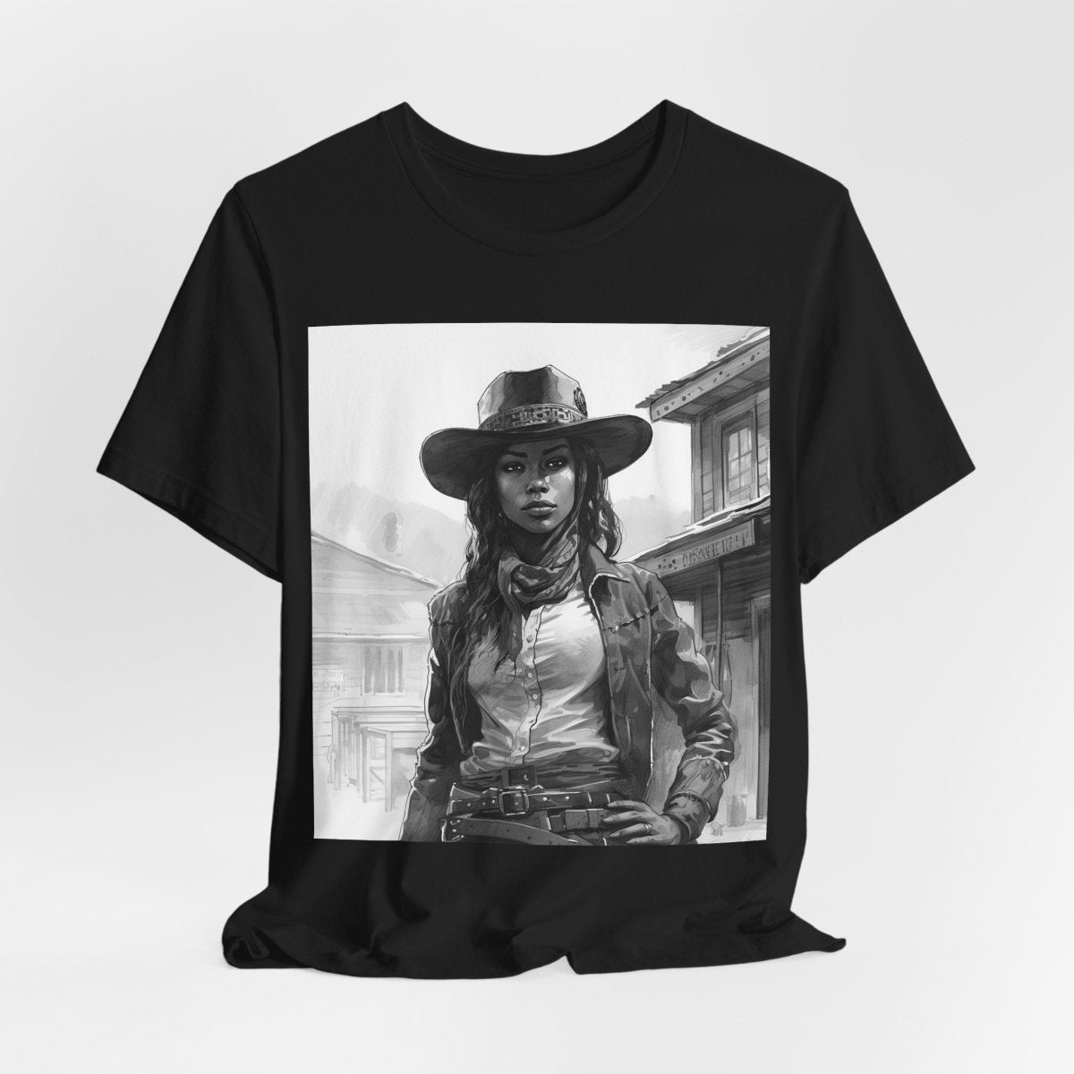 Cowgirl Shirt - Afrocentric Art by The Trini Gee