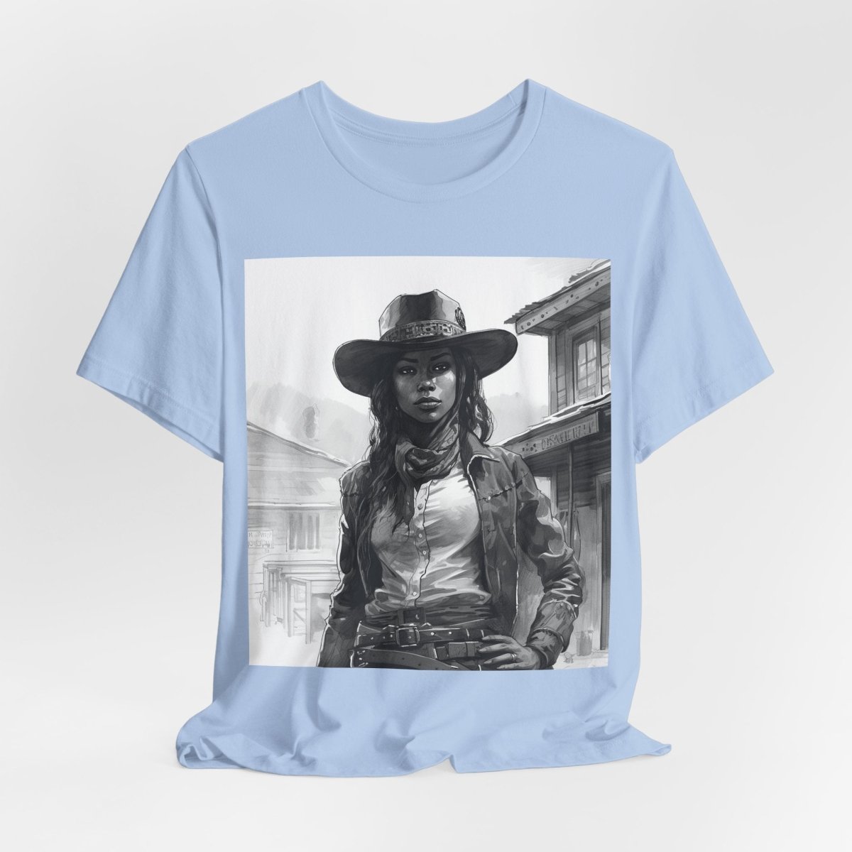 Cowgirl Shirt - Afrocentric Art by The Trini Gee