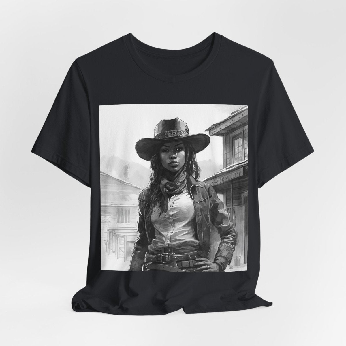 Cowgirl Shirt - Afrocentric Art by The Trini Gee