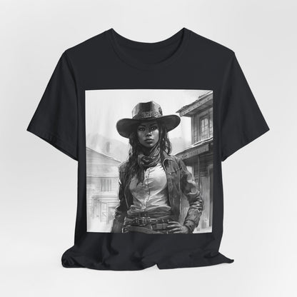 Cowgirl Shirt - Afrocentric Art by The Trini Gee