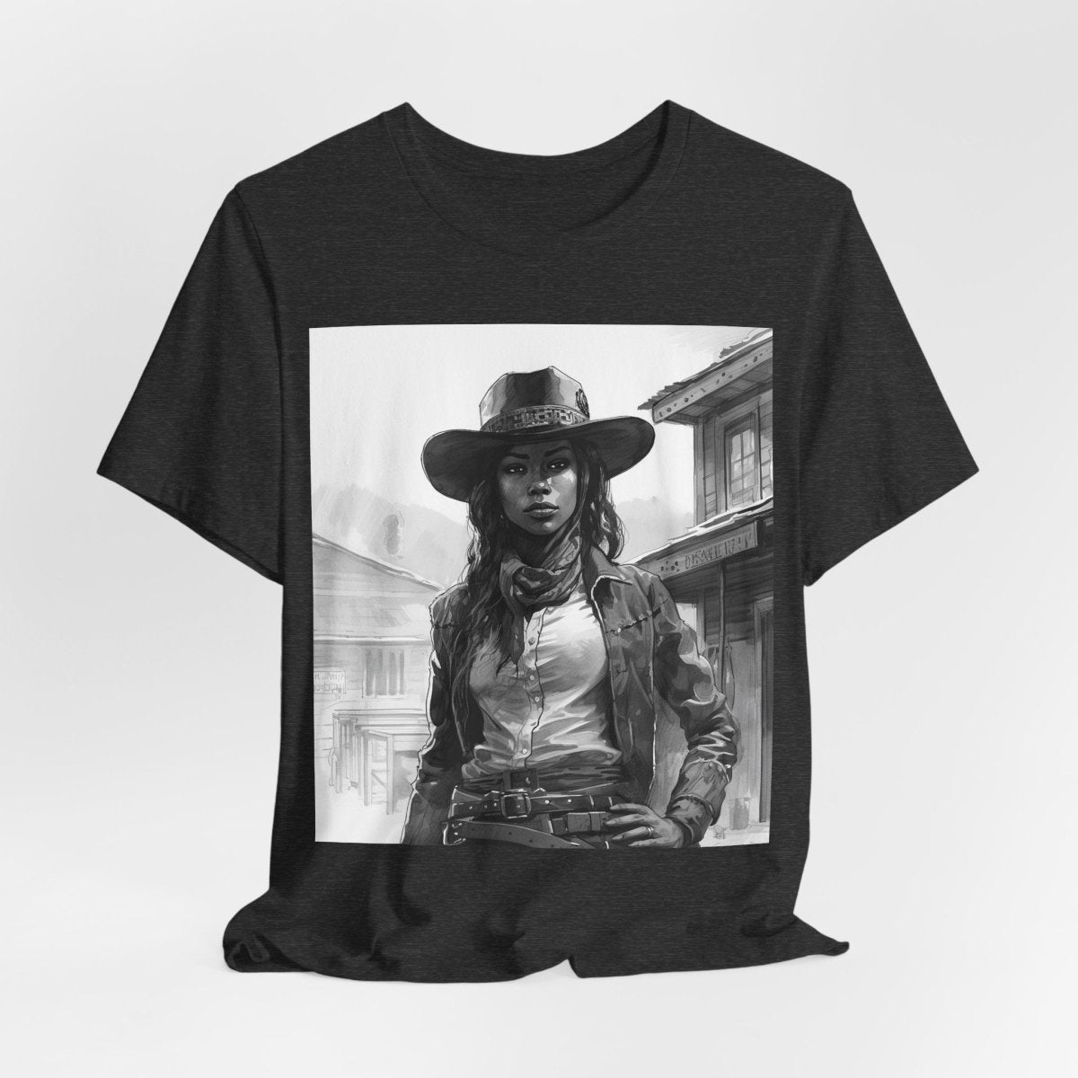 Cowgirl Shirt - Afrocentric Art by The Trini Gee