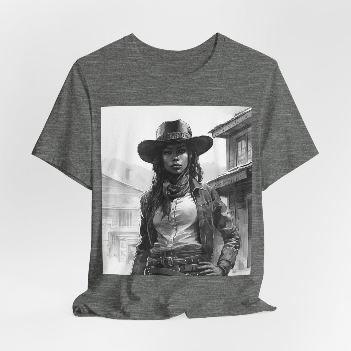 Cowgirl Shirt - Afrocentric Art by The Trini Gee