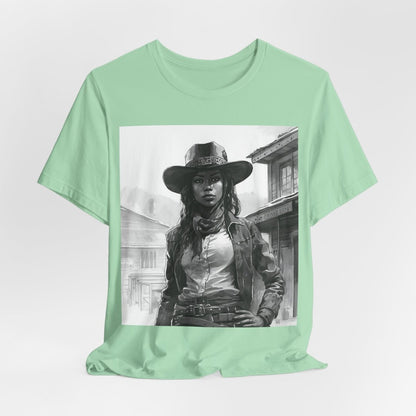 Cowgirl Shirt - Afrocentric Art by The Trini Gee