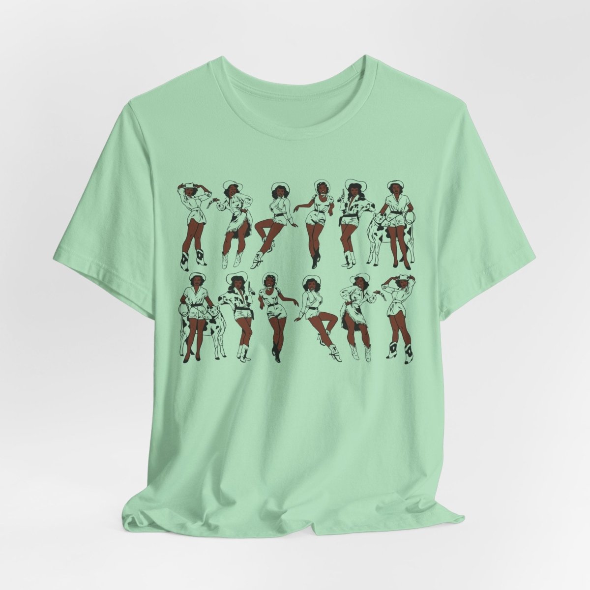 Cowgirls Shirt - Afrocentric Art by The Trini Gee