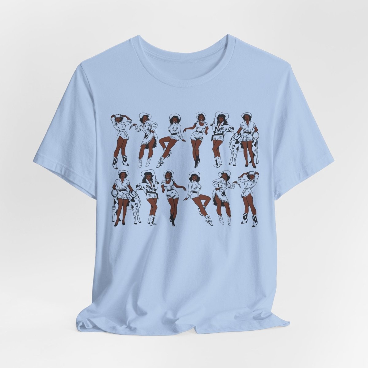 Cowgirls Shirt - Afrocentric Art by The Trini Gee