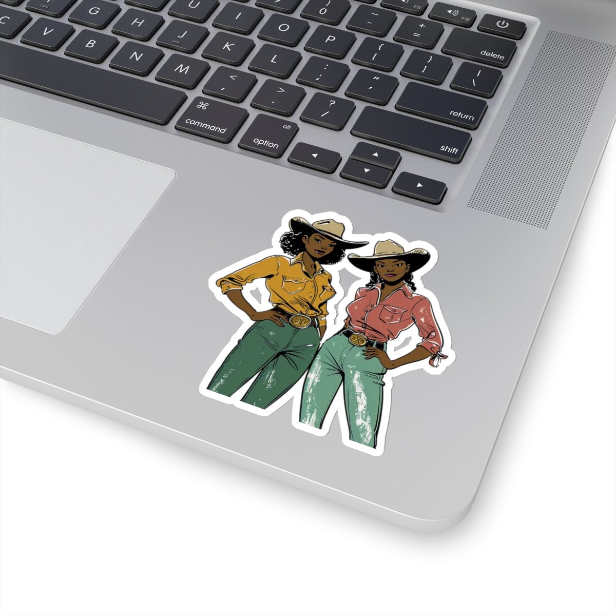 Cowgirls Sticker - Afrocentric Art by The Trini Gee