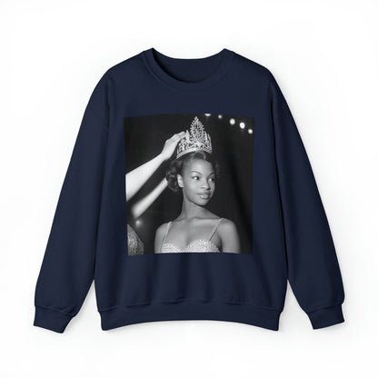 Crowned Queen Sweatshirt - Afrocentric Art by The Trini Gee