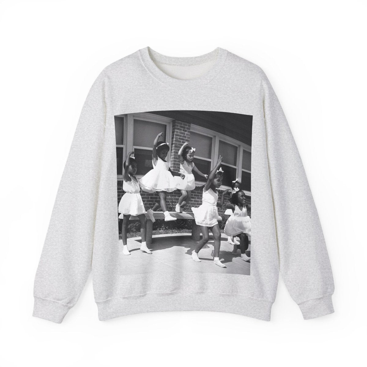 Dancing Black Girls Sweatshirt - Afrocentric Art by The Trini Gee