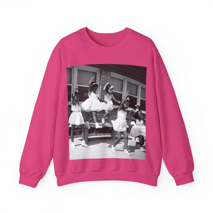 Dancing Black Girls Sweatshirt - Afrocentric Art by The Trini Gee