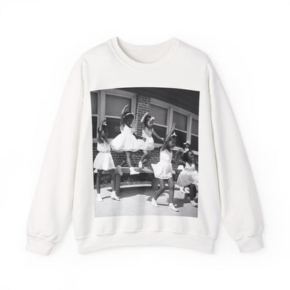 Dancing Black Girls Sweatshirt - Afrocentric Art by The Trini Gee